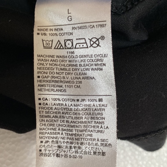 Mens Black Banana Republic Polo Shirt. Size L Luxe Touch. - Picture 3 of 3